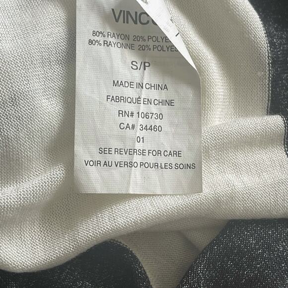 Vince Striped Top - Picture 6 of 6
